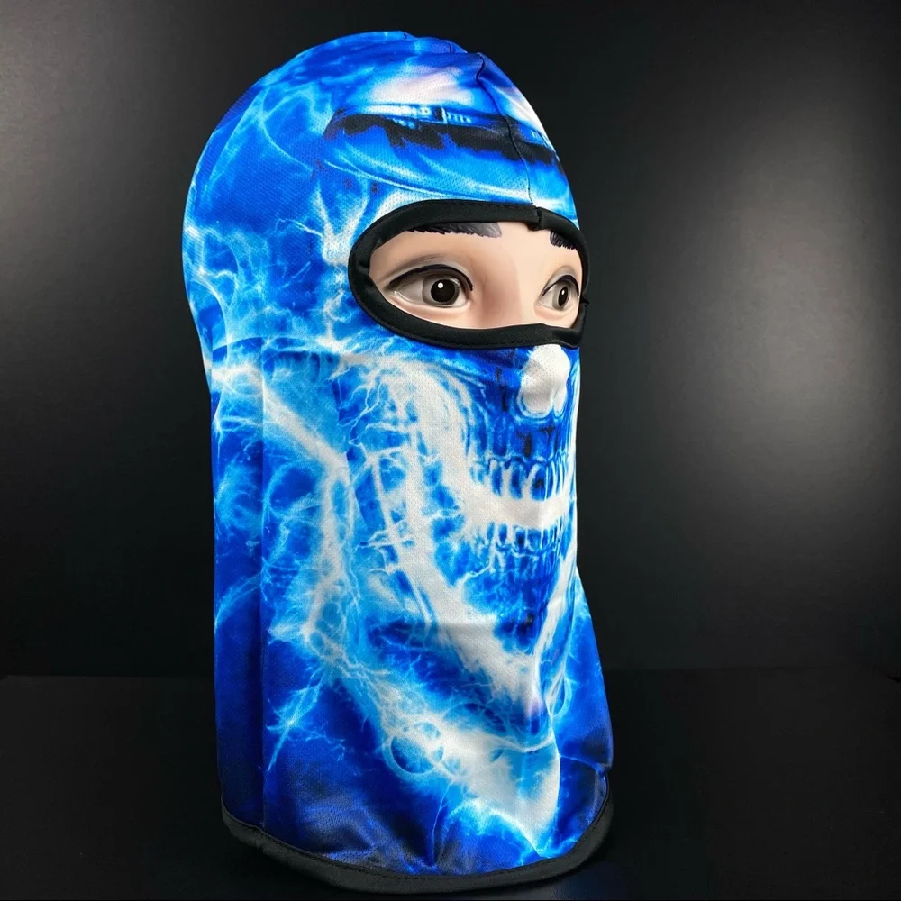 Men Balaclava Sun UV Protection Face Mask Tactical Hood Hat Ski Mask